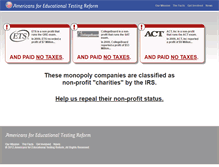 Tablet Screenshot of aetr.org